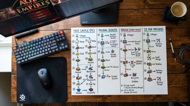 age of empires ii strategies