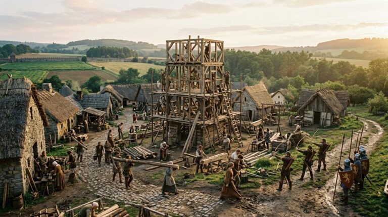aggressive feudal tower rush