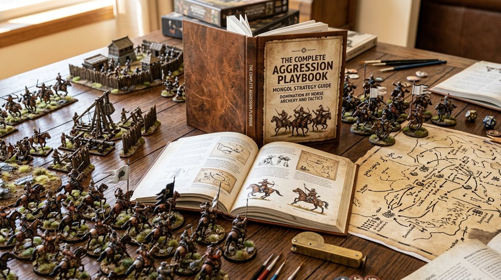 mongols aggressive warfare tactics