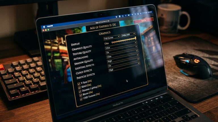 optimal mac graphics settings