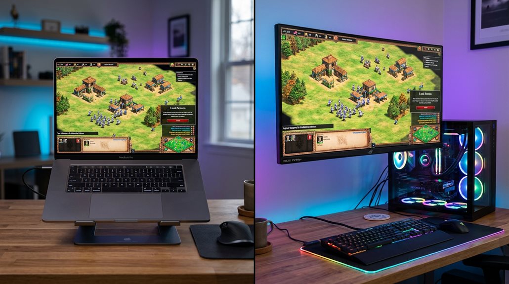 performance comparison between platforms