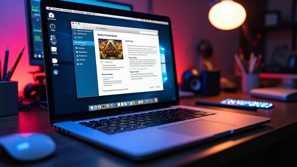 set up virtual gaming environment
